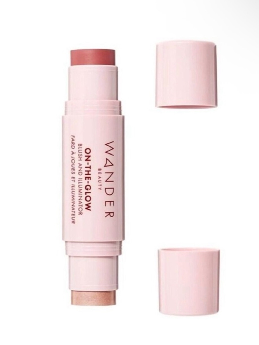 Wander Beauty On-The-Glow Blush & Illuminator Stick - Sienna Sunset/Nude Glow